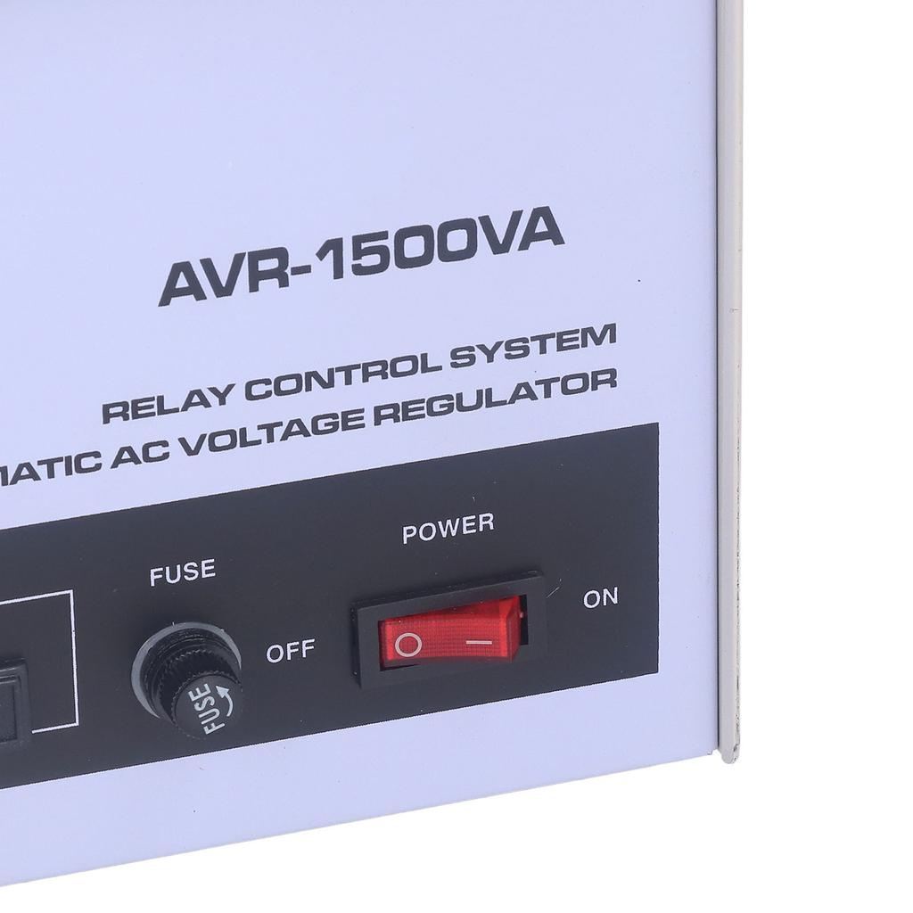 1500W Single Phase Voltage Regulator Automatic Step Up Down Voltage Transformer 1 Input Output