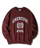 EXERCISE Emblem Exercise Logo Sweatshirt_Burgundy