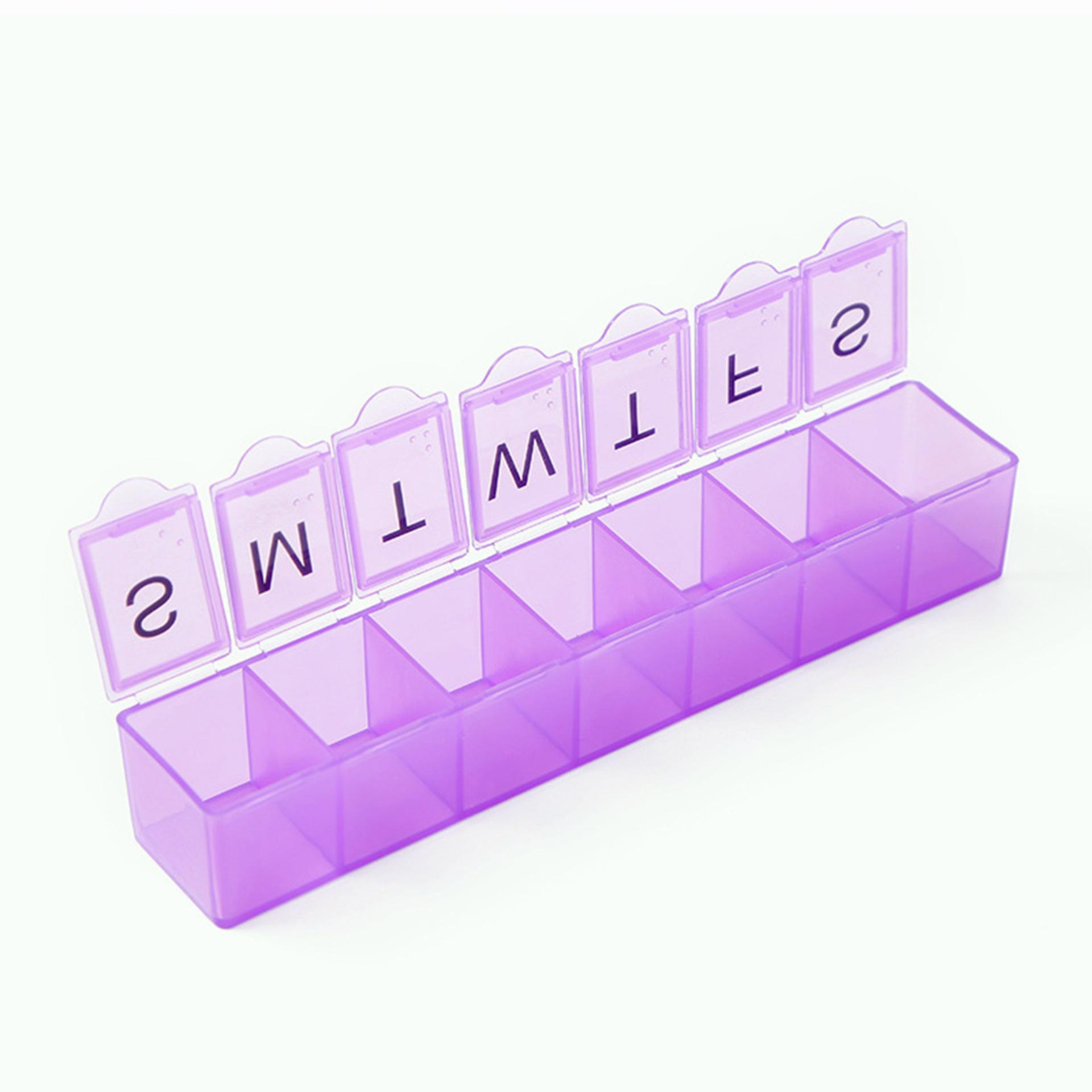 Популярный свето- и влагонепроницаемый портативный контейнер для хранения лекарств, экологически чистый и небольшой по размеру.