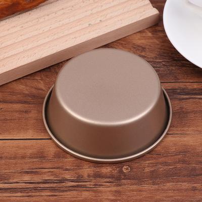 Forma Redonda de Aço Carbono para Queijo, Bolo, Molde para Pão para Air Fryer, Suporte para Tarte, Pudim, Gelatina DIY, Padaria, Assar, Forma para Bolo