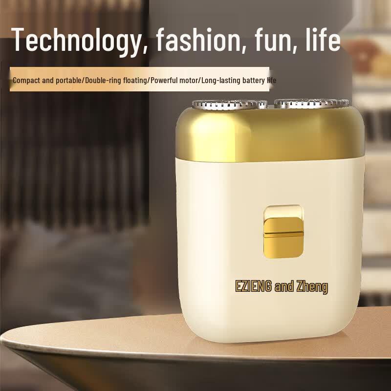 HEZHENG HZ-TX1 Mini Portable Electric Shaver CN plug (adapter included)