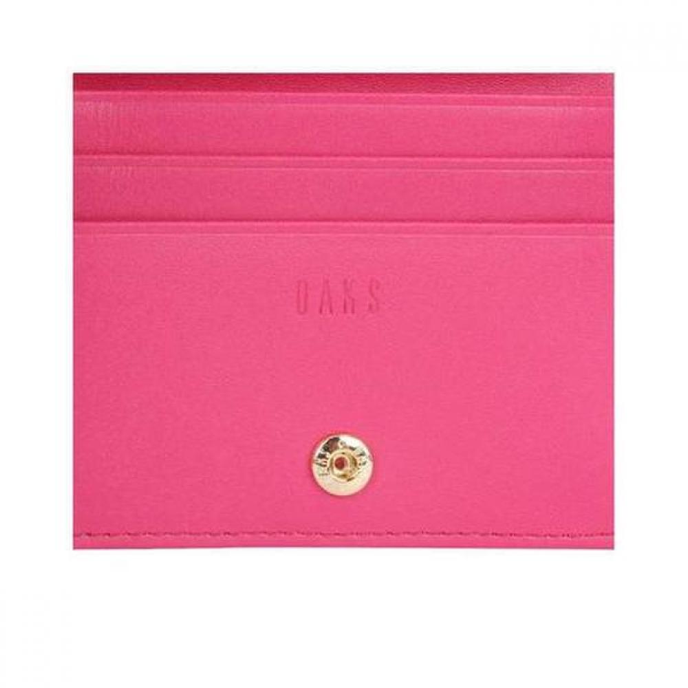 Daks Black Color Block Charm Card Wallet Dcwa1e012