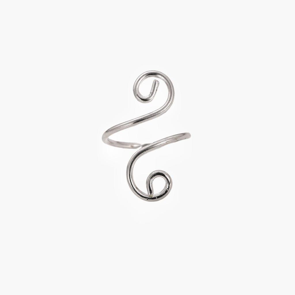 Unisex Snake-Shaped Finger Crochet Hook - Handmade Knitting Tool