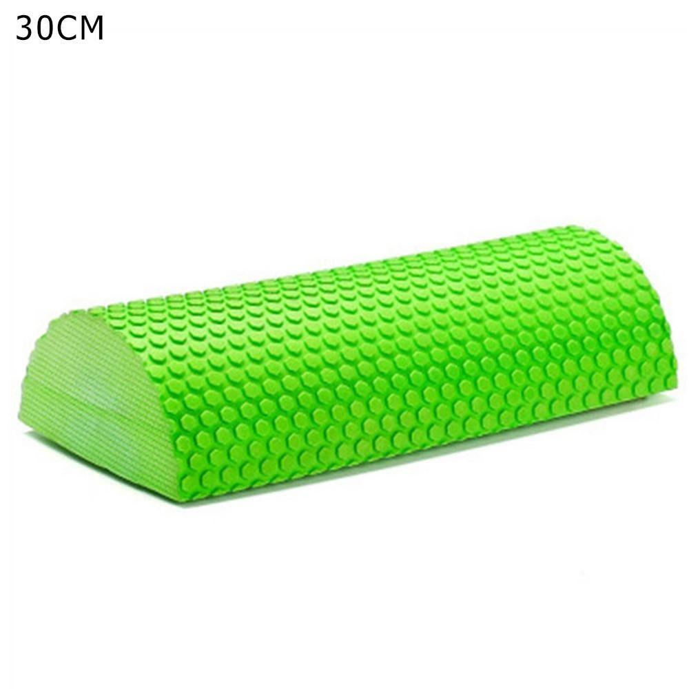 

Blue Purple Pink Green EVA Massage Foam Roller Half Round Yoga Blocks New Fitness Equipment Yoga зелёный