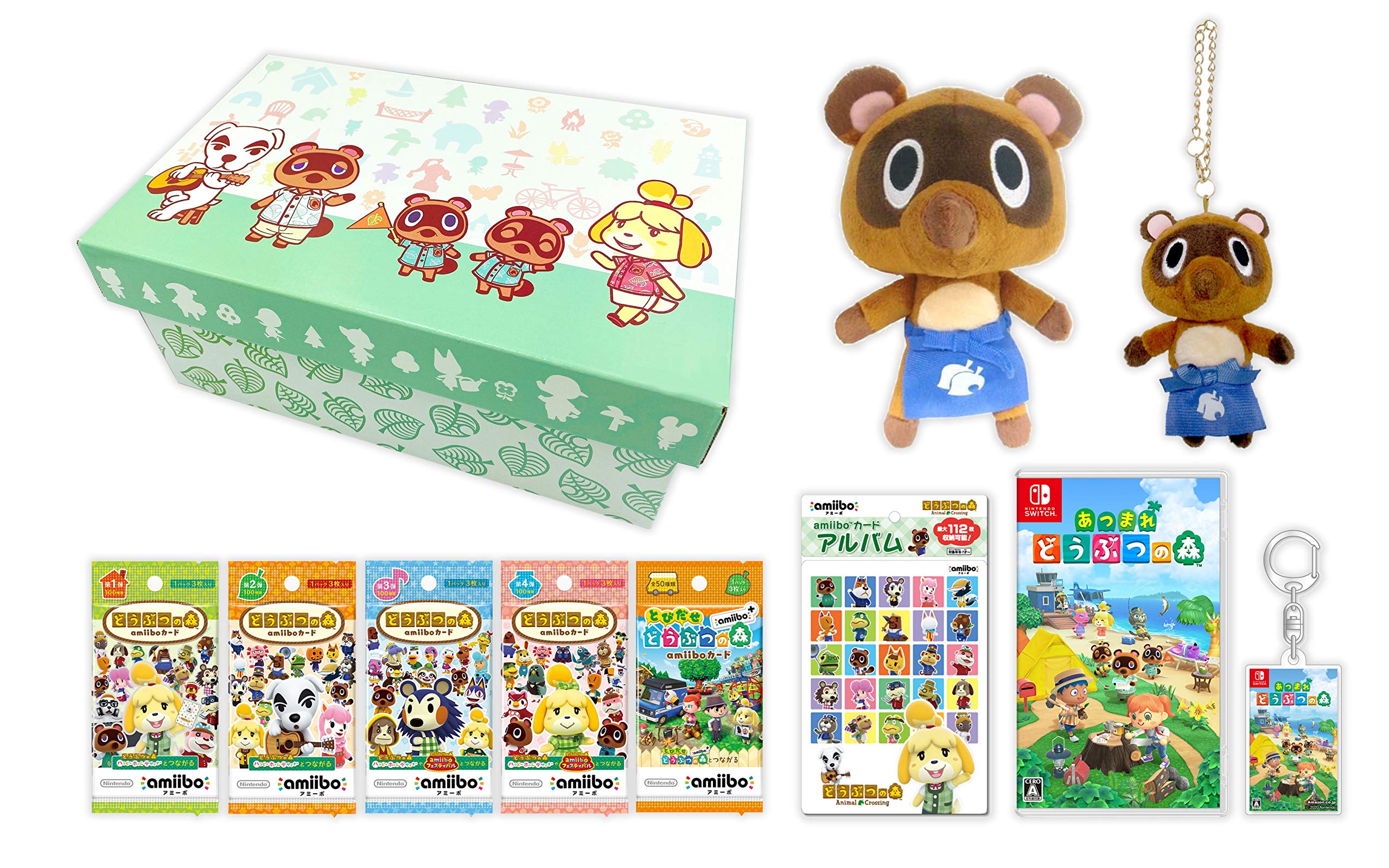 

[Включает в себя оригинальный Animal Crossing BOX] Соберите Animal Crossing -Switch + 1 набор всех карт amiibo Animal Crossing + альбом карт amiibo +