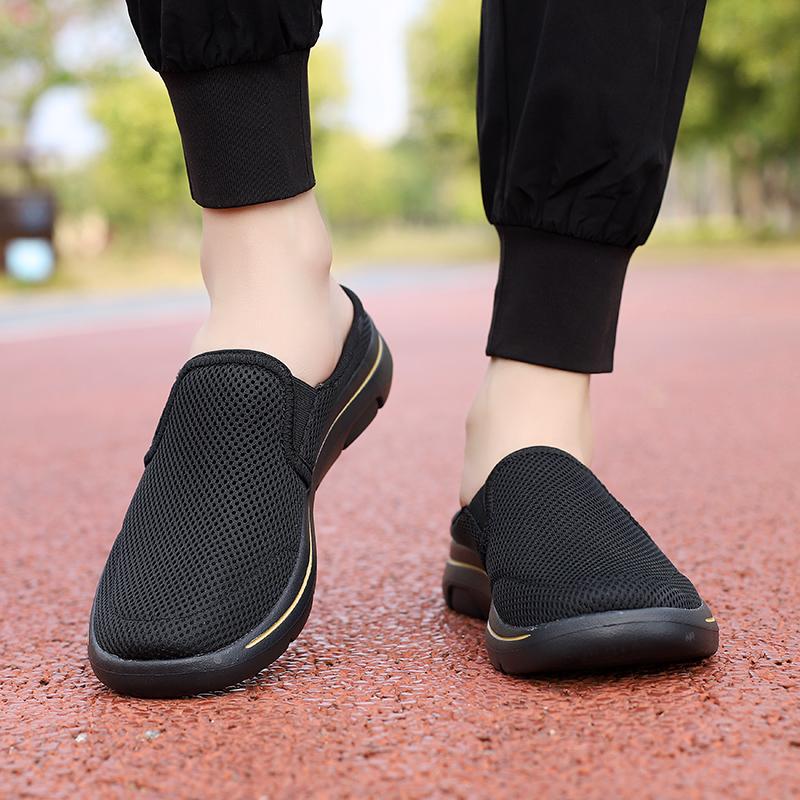 35-48 Léto Dámská Lehká Neformální Sportovní obuv Prodyšná Móda Velká velikost Pánské poloskluzové sandály