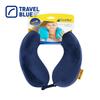 TRAVEL BLUE Polštářek ve tvaru U z paměťové pěny & Sada s termoskou