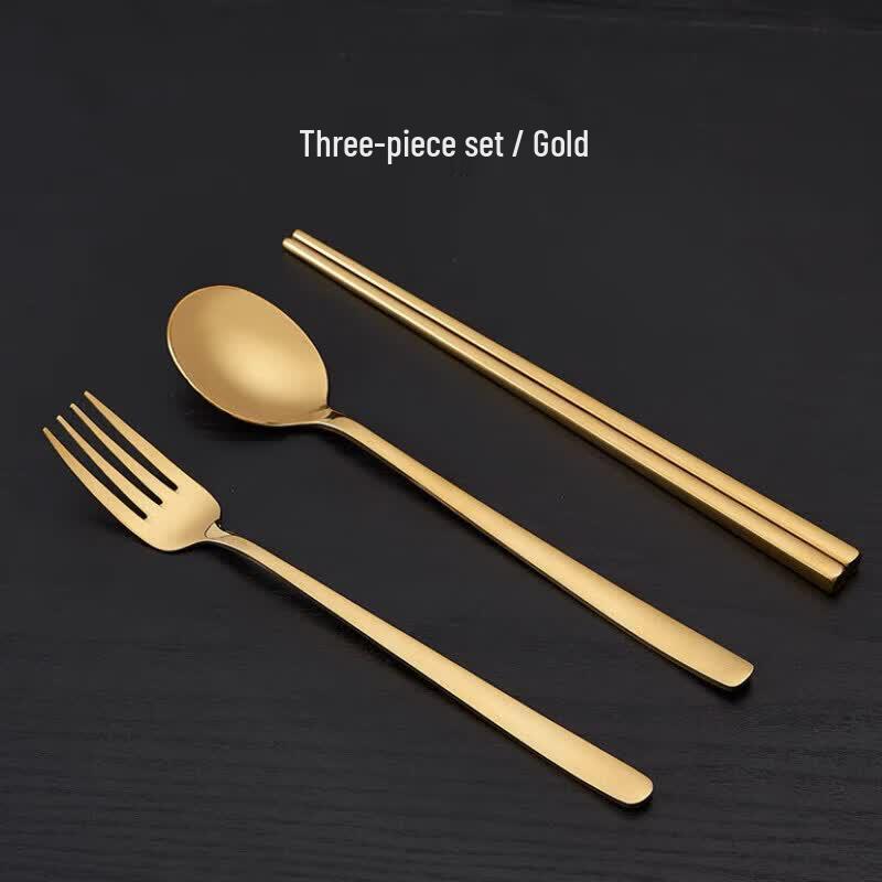 Korean Style Golden Stainless Steel Noodle & Soup Bowl