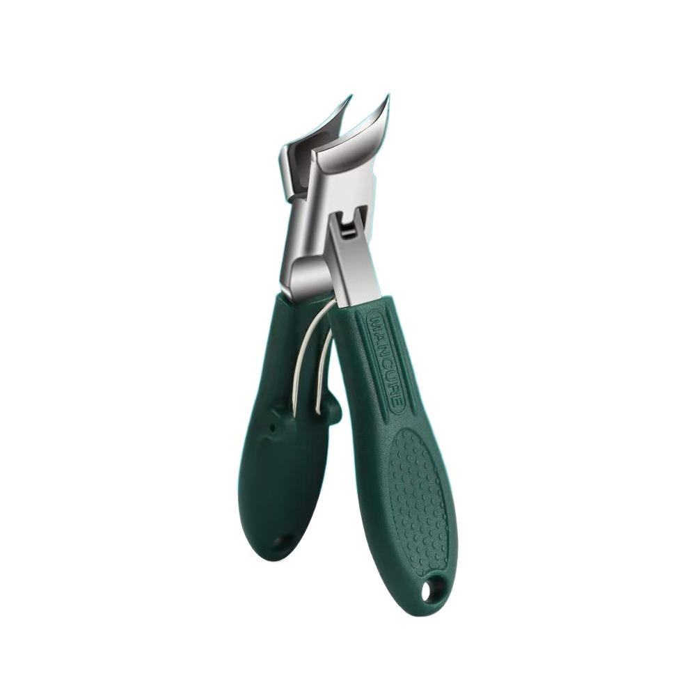 Anti-Splash Slant Edge Nail Clipper Eagle Beak Trim Nails Oblique Toe Nail Trimmers Manicure Tool Stainless Steel