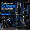 2026 Nový 3D tisk Lesklý sprej, Rychleschnoucí Enhancer lesku pro modely, figurky, rekvizity a prototypy z PLA, ABS a PETG, 50ml/150ml