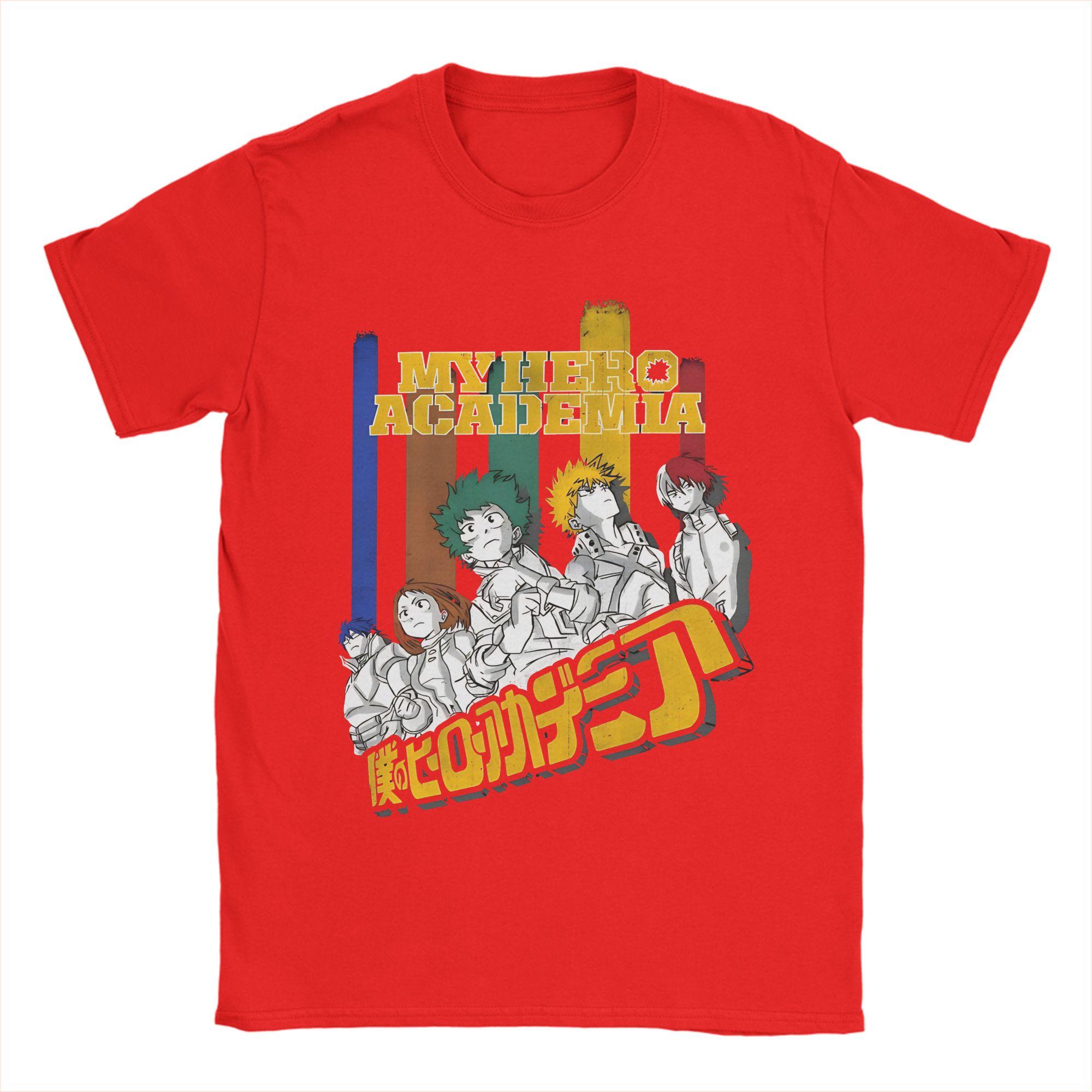 

Mens Doode Mha My Hero Academia T Shirt 100 Cotton Clothing Vintage Short Sleeve Round Neck Tees Plus Size TShirts S