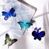 6 otvorů kreativní diy ručně vyráběný motýl přívěsek krystal epoxidová pryskyřice formy příslušenství silikonová forma diy šperky odlévání
