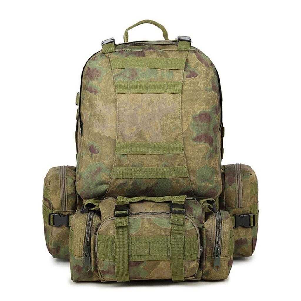 50L  Backpack Outdoor Camping hiking Backpack Large Capacity Storage Combination Rucksacks 4 in 1 Backpack