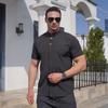 Camicia da Uomo Taglie Forti 10XL Primavera e Autunno Manica Corta, Camicia Casual da Uomo Larga Elastica