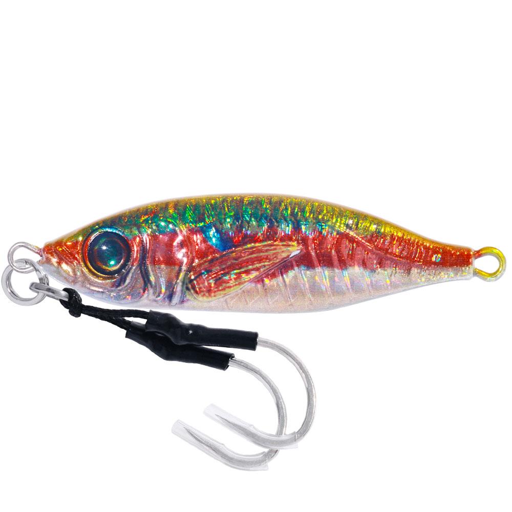 30G 40G 60G 80G Metal Jig Candy Casting Lead Bait Jigging Bait Slow Pitch With Assist Hooks Jigs Lure