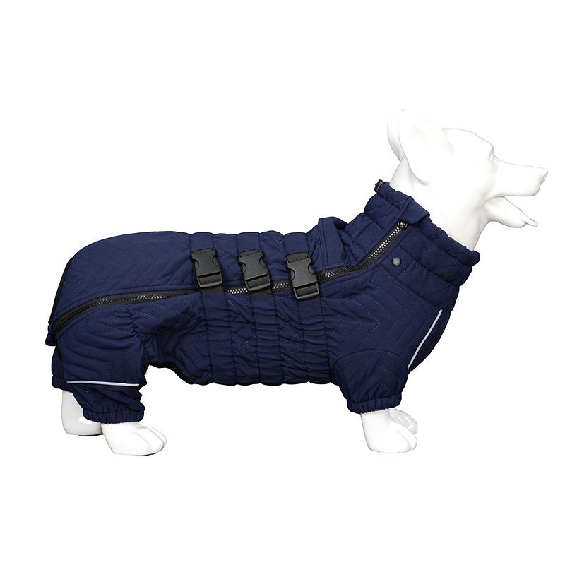Dog Waterproof Cotton-padded Coat Pet Warm Jacket Windproof Thicken 4 Legs Dog Puppy Winter Greyhound Corgi Chihuahua