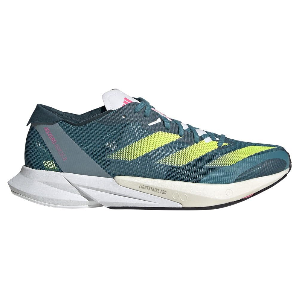 

Track Running Shoes Adizero Japan 8 W Ladies Blue Gray x Lemon Yellow [Adidas] & Field/Running 25.0