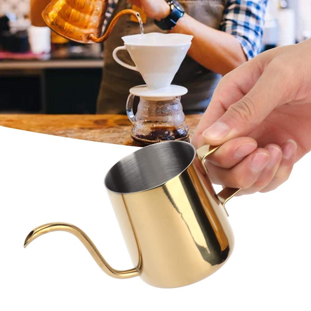 Food Grade Material Stainless Steel Slender Pot Gooseneck Kettle  Coffee Brewing