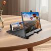 Screen Magnifier for Cell Phone 3D HD Desktop Projector Mobile Phone Screen Amplifier for Seniors Video Watching Movie Night
