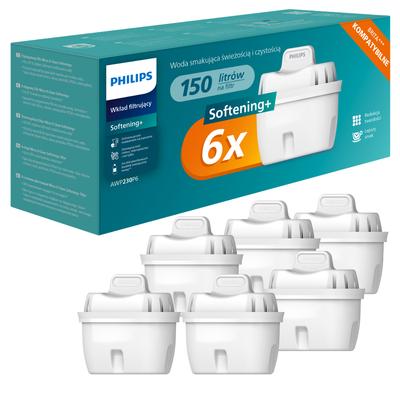 Philips Awp230P6/31 Softening Cartridges for Pitcher 6 Pieces