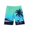 Men's Quick-Dry Printed Swim Trunks: Anti-Embarrassment, Wide Waist, Plus Size Beach Shorts for Adults.