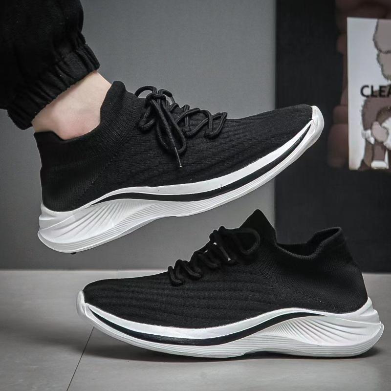 Soft Breathable Running Male Sports Shoes Miked Colour Shoe in Promotion Comfortable Walking Jogging Wide Men's Casual Sneakers