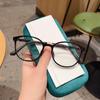 Ultra-Light Primary and Secondary School Students' Glasses Frame Oval Small Frame Glasses Glasses Men and Women Can Be with Degrees