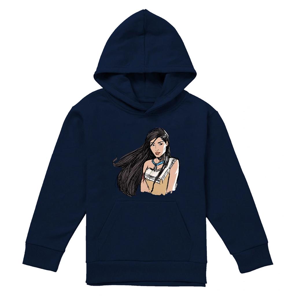Pocahontas Childrens/Kids Sketch Hoodie