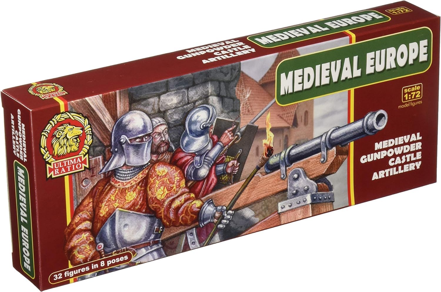 

Ultimatio Scale Средневековая европейская артиллерия Пластиковая модель 24 RU72009 1/72 (8 поз, фигуры)