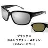 Imakatsu Baccarac LD Sunglasses Special Edition Black x IK Structure Scan IK-707 K.IMAE - (Silver Mirror)