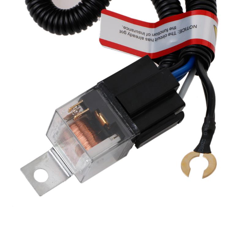 12V Elektriskt Hornrelä Kabelsats För Grillmontering Blasttonshorn Bil