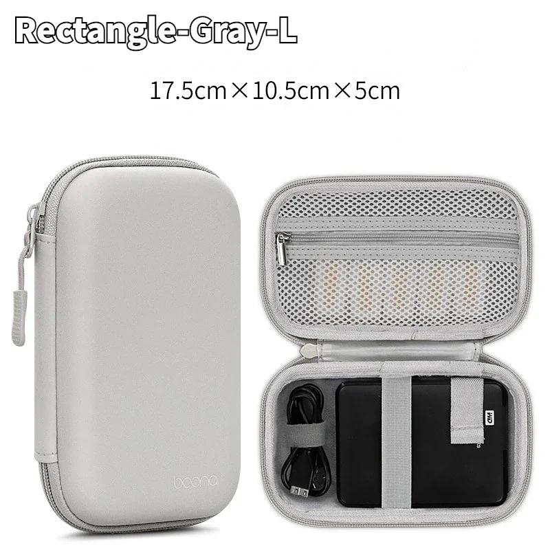 Elektronische Aufbewahrungstasche Mobiles Festplattenpaket Geschäftsreise Tragbarer USB-Datenkabel-Organizer Headset-Ladegerät Schutzhülle