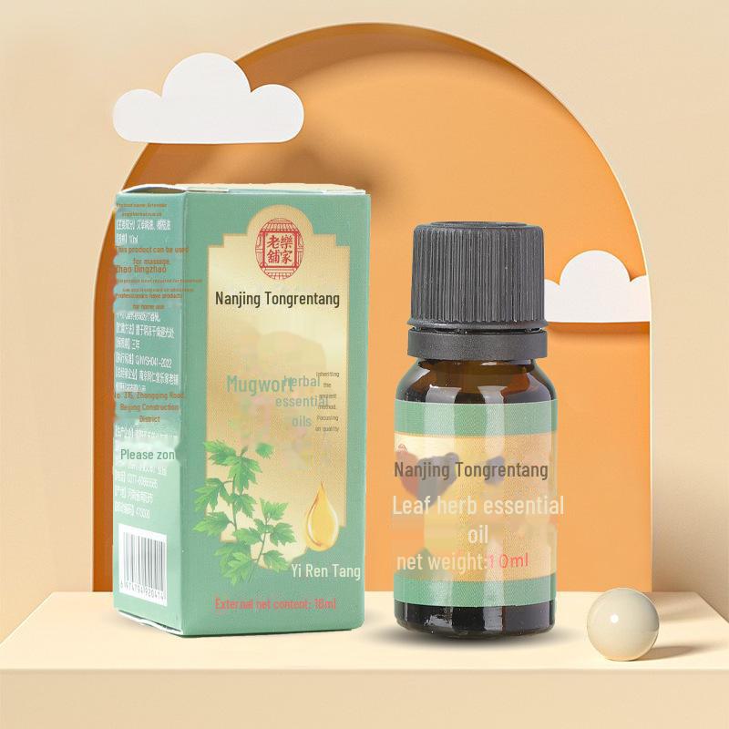 Wormwood Essential Oil for Moxibustion & Body Massage In Beauty Salons