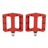 2Pcs Bike Pedals Double Sided Anti Slip Nails Lightweight Nylon High Speed Bearing Cycle Pedal Set