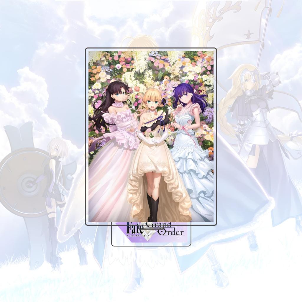Anime game Fate/Grand Order 15 cm acrylic character stand model bracket desktop bookshelf decoration collection fan gift