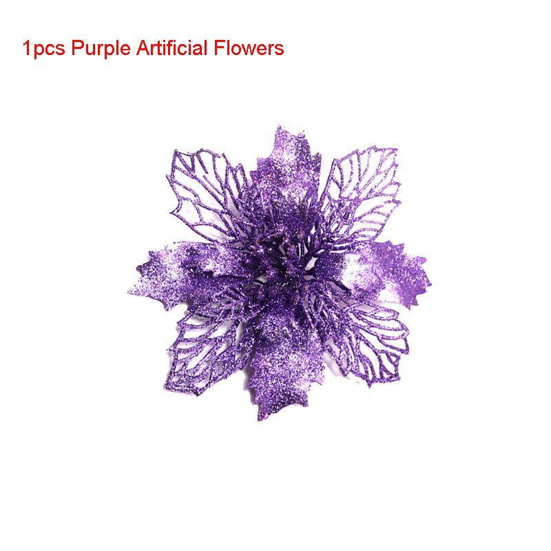 Exquisite Glitter Artificial Flowers For Elegant Home And Wedding Decor