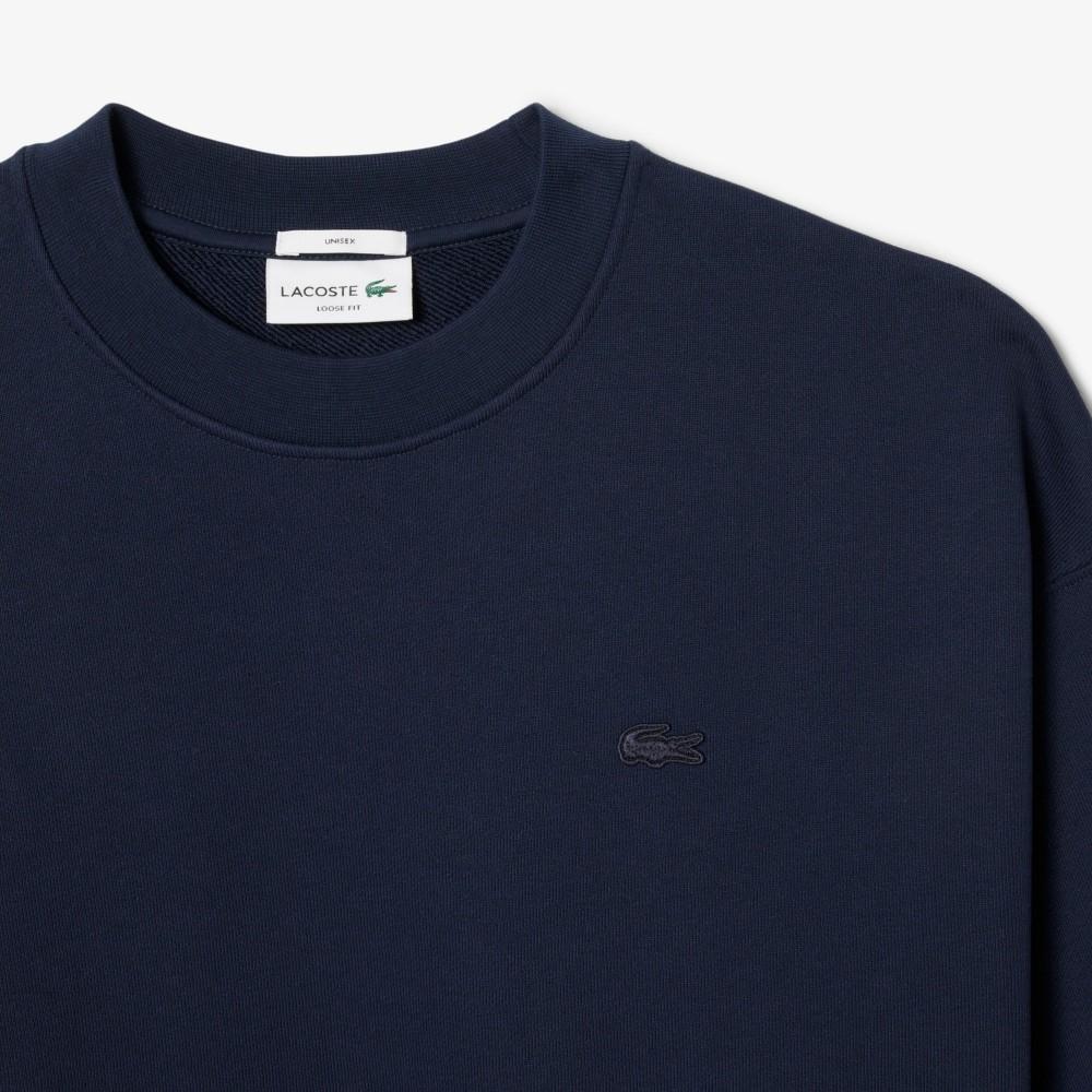 [Lacoste] Men's Loose Fit Crew Neck Pullover SH7745-55N166