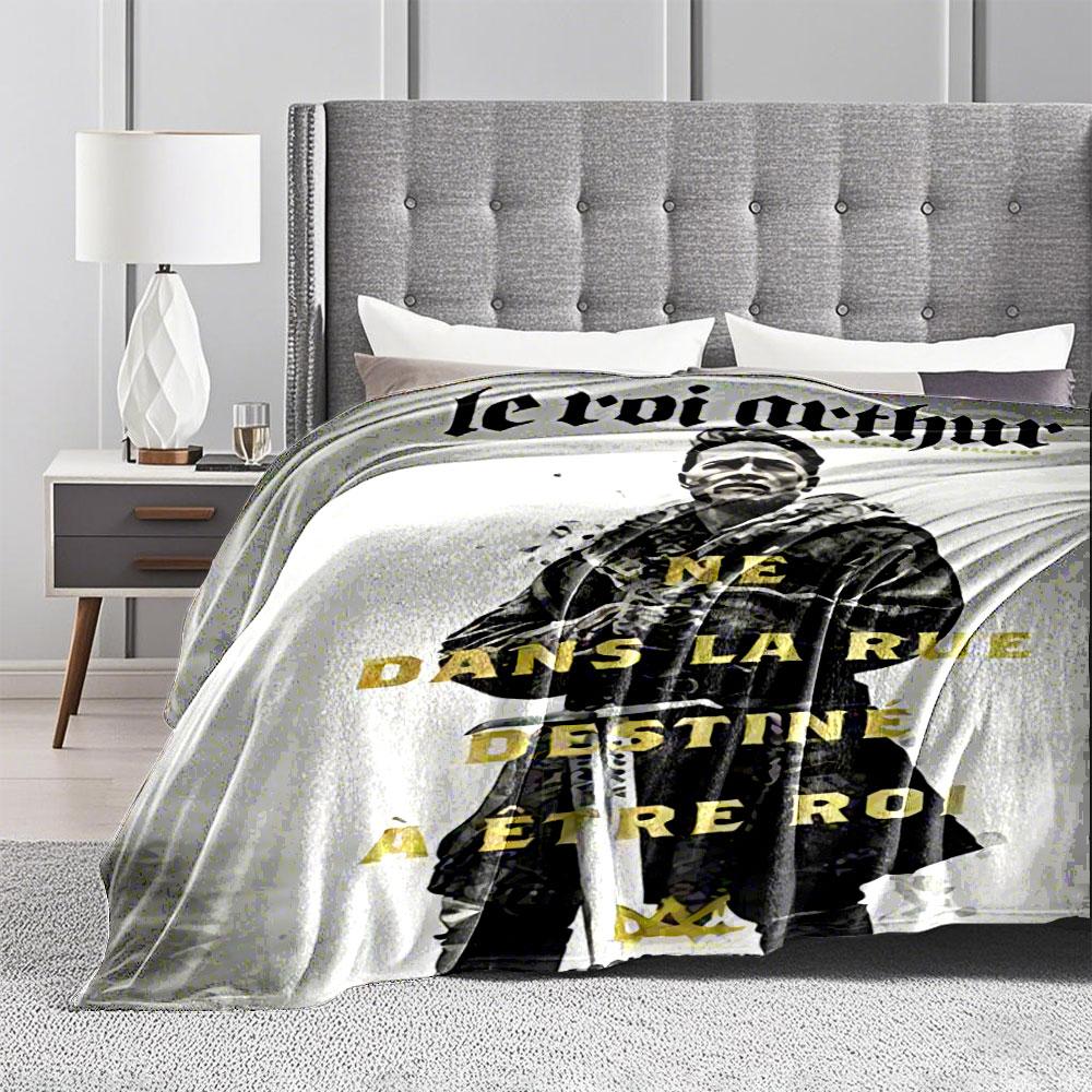 King Arthur Film Poster Blanket for All Seasons Blanket Lunch Break Throw Gift