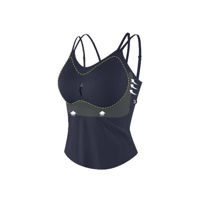 No-wear Bra, Smooth-faced One-piece Outer Wear, Thin Breathable with Chest Pad, Sling, Anti-sagging Vest, Large Size Female Inner Wear.