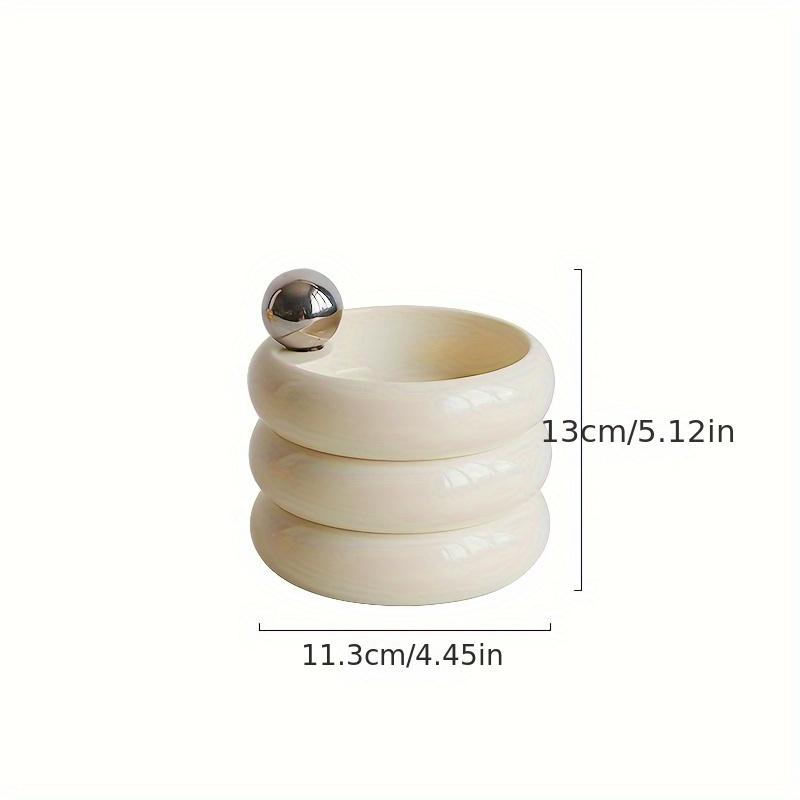 

Metal Handle Jewelry Storage Box Multi-Layer Rotating Bedroom Cloakroom Jewelry Cosmetics Box Storage Bins for Home Organization белый