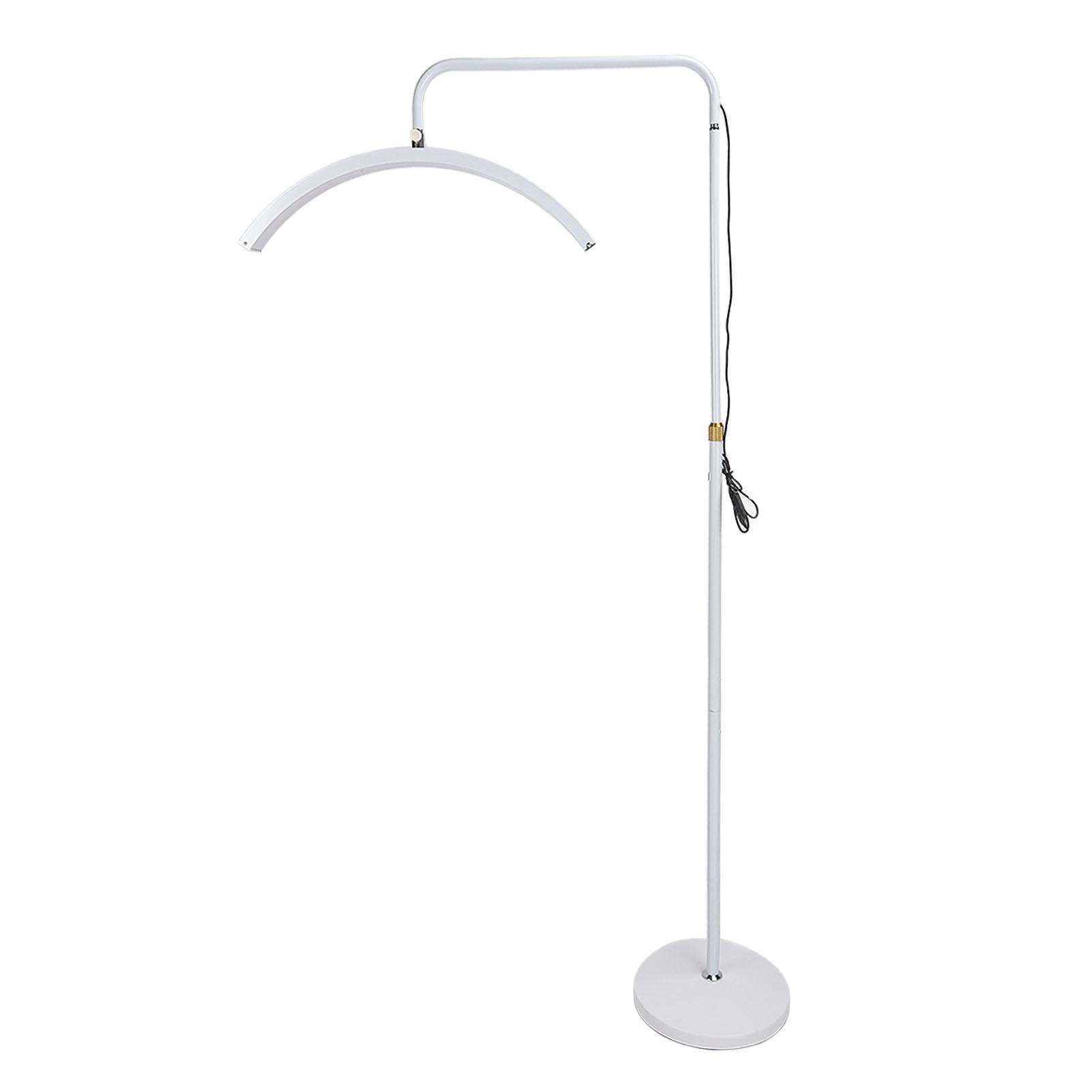 

19 дюймов 50 Вт лампа полумесяц 320 шт. световых чипов красота светодиодный напольный светильник для салона красоты белый 100‑240 В EU Plug