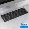 Rechargeable Silent Wireless Bluetooth Keyboard & Mouse Set for iPad, Laptop, and Desktop.