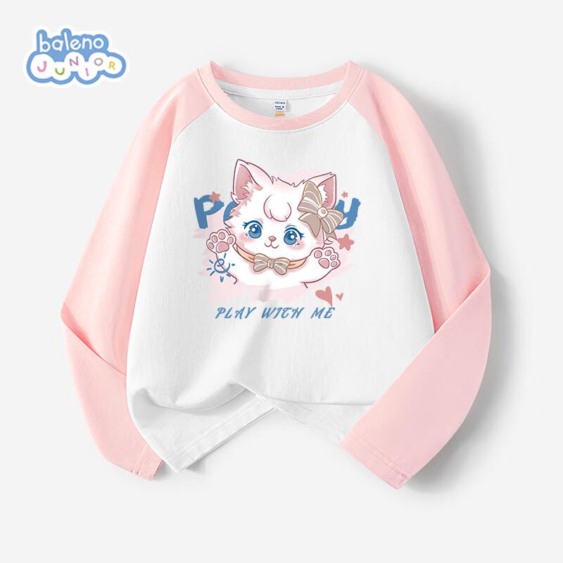 

Baleno Girls Color-block Raglan Long-Sleeve T-Shirt 160