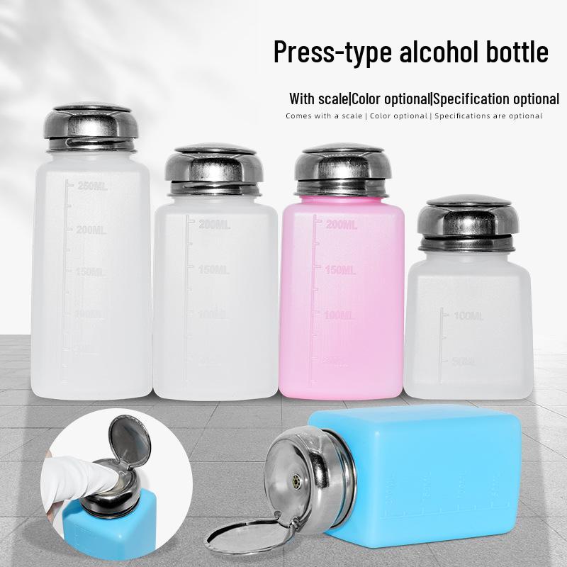 

Christon Press-type Alcohol Dispensing Bottle for Machines and Repairs Pink 200ml