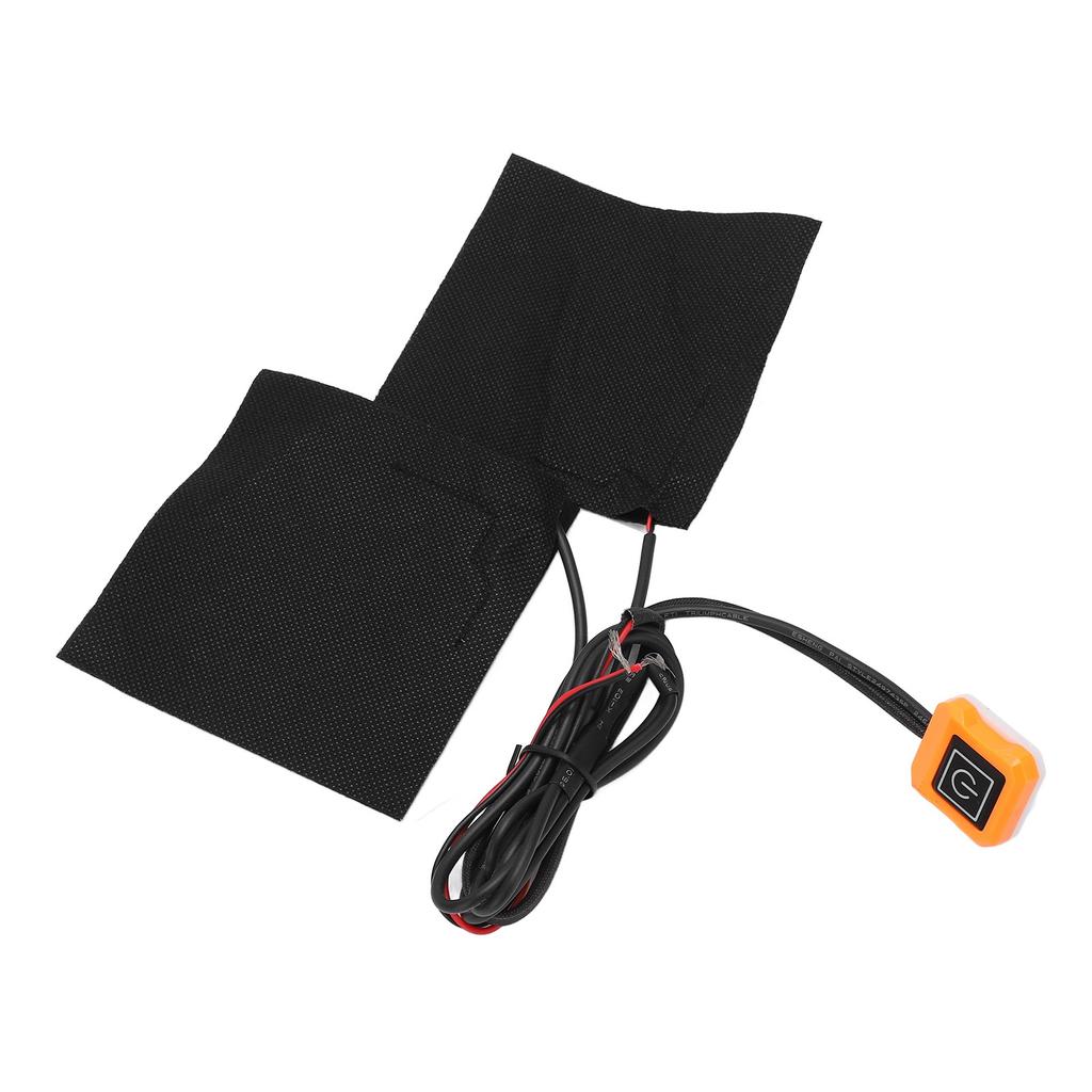 Motorcycle Heating Handle Sleeve 3 Gear Adjustable Intelligent Temperature Control Black Waterproof 12V