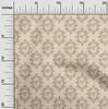 oneOone Cotton Flex Light Beige Fabric Damask With Floral Sewing Craft Projects Fabric Prints By Yard 40 Inch