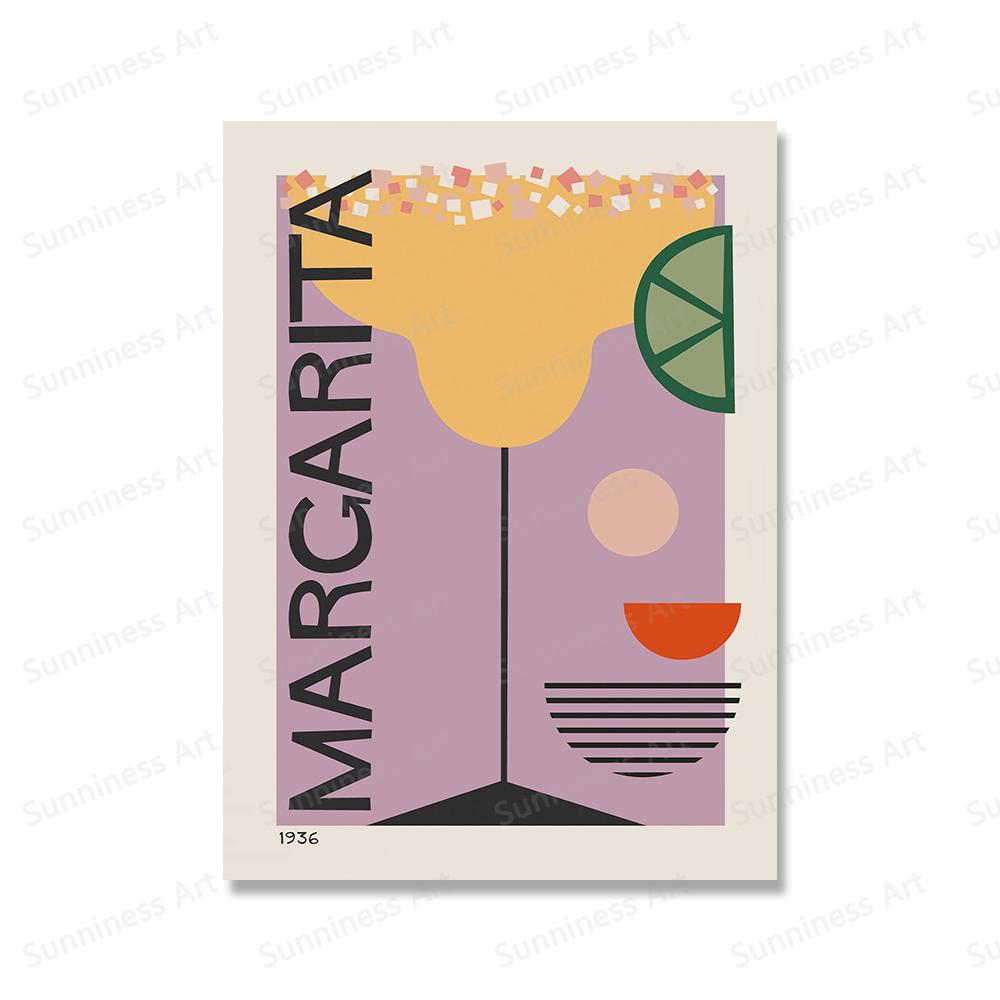 

Мультфильм ретро коктейль Aperol Мартини Джин Тоник плакаты и принты напиток кухня холст живопись клуб бар магазин домашний декор подарки 21x30cm No Framed бордовый