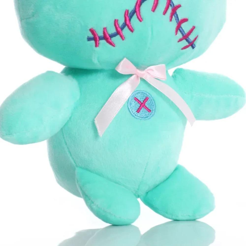 15/22cm Disney Scrump Plush Toys Pendant Cartoon Lilo and Stitch Plush Toys Soft Stuffed Kawaii Green Doll Xmas Gift For Boys