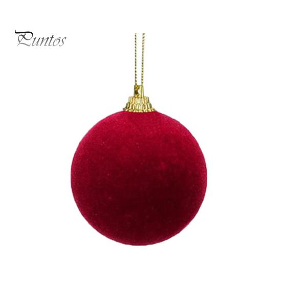 Sophisticated Holiday Decorations 10/20Pcs Christmas Balls Velvet Xmas Tree Hanging Ornaments Neutral Tone with Ribbon Weddings Birthdays Home