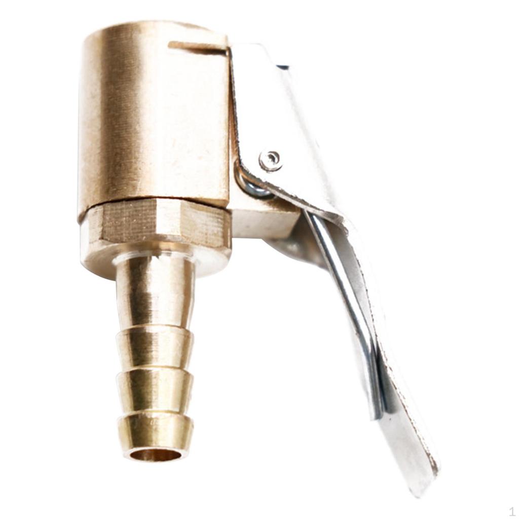 Car Tire Air Chuck with Clip No Leakage Inflator or